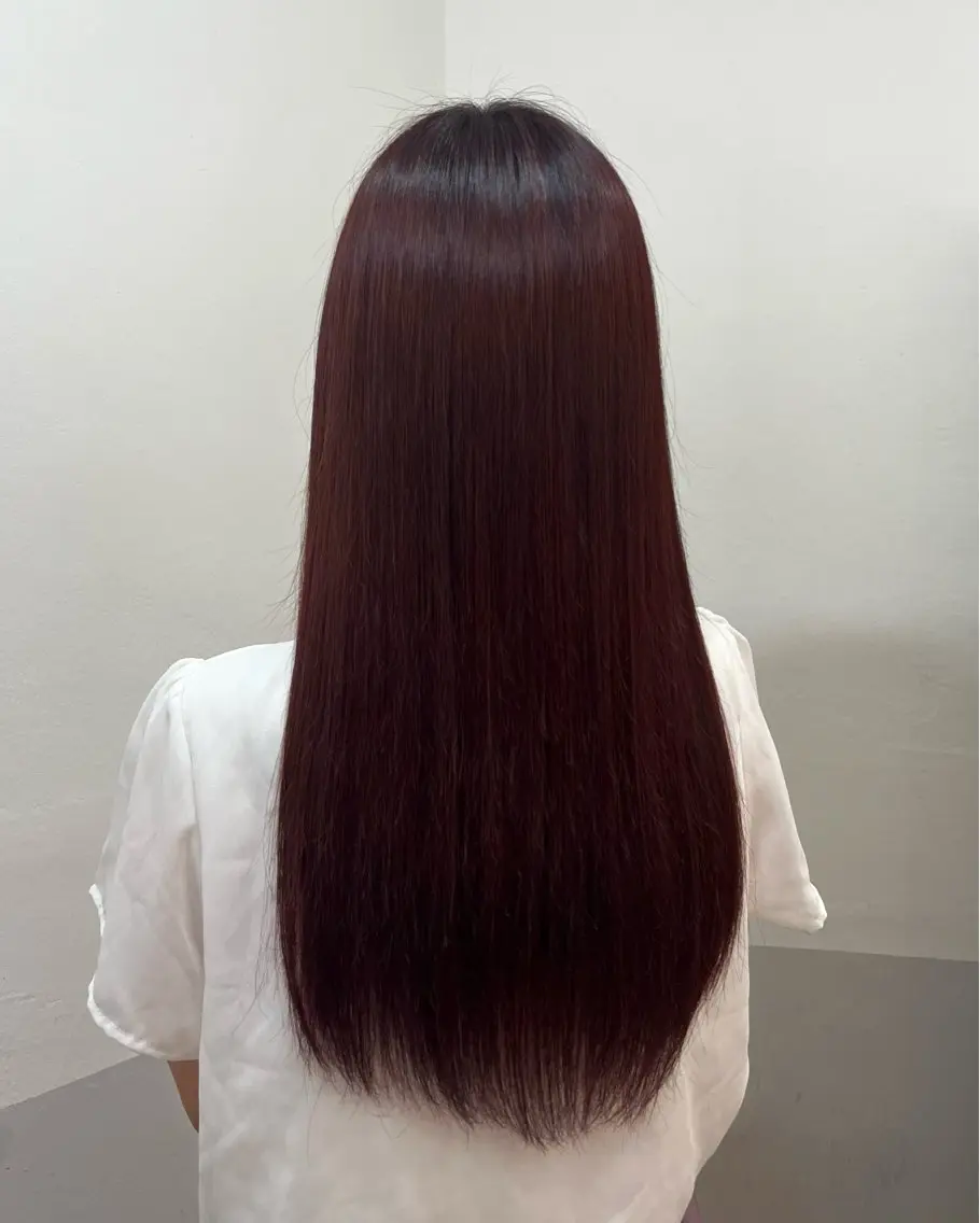 ロング カラー ブリーチ 透明感カラー デザインカラー ハイトーンカラー ブリーチなしカラー ヘアカラー トリートメント sayuri /大阪・心斎橋美容師のヘアスタイル
