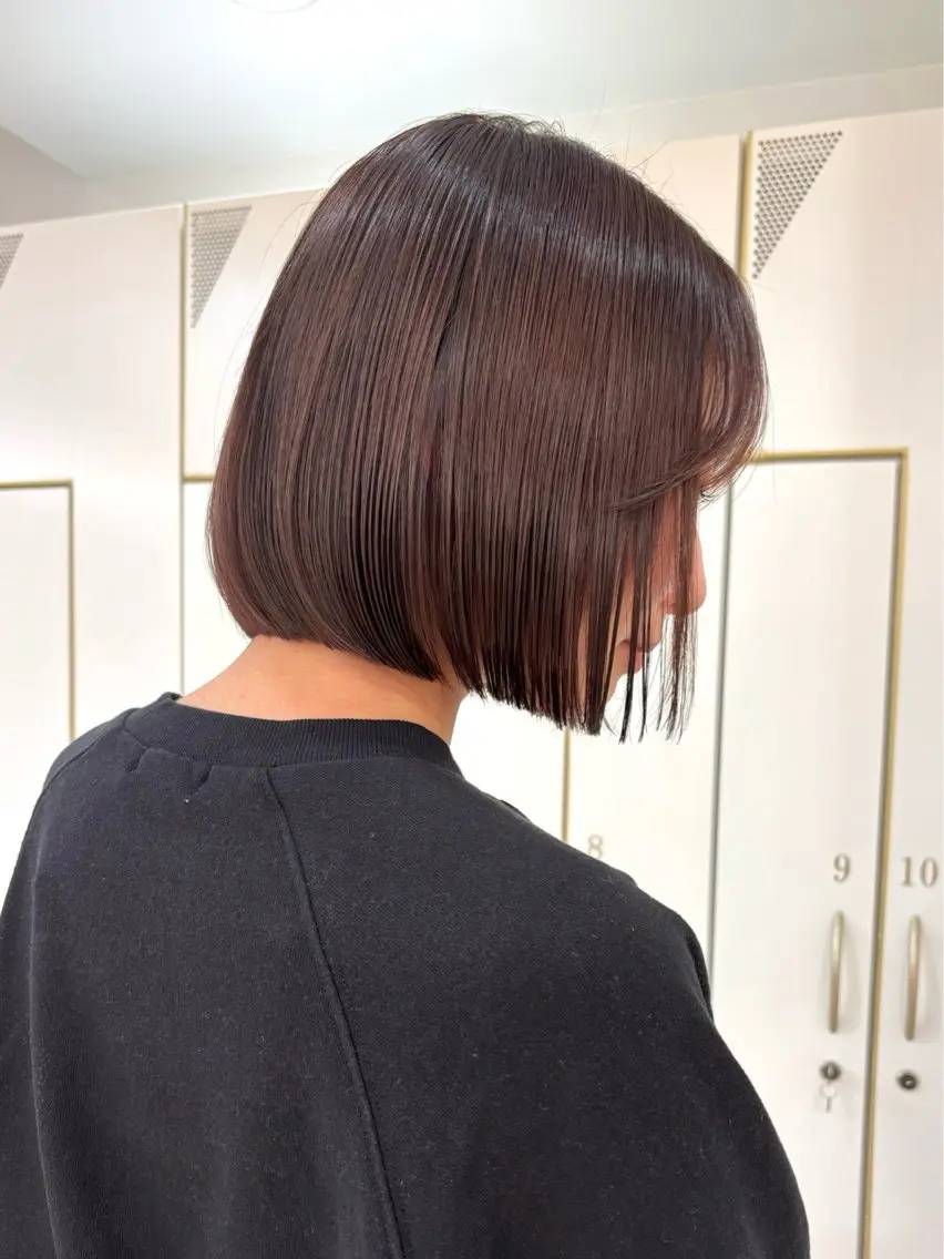 ショート カラー みゆき🐈⬛🪽 透明感カラー✄のヘアスタイル