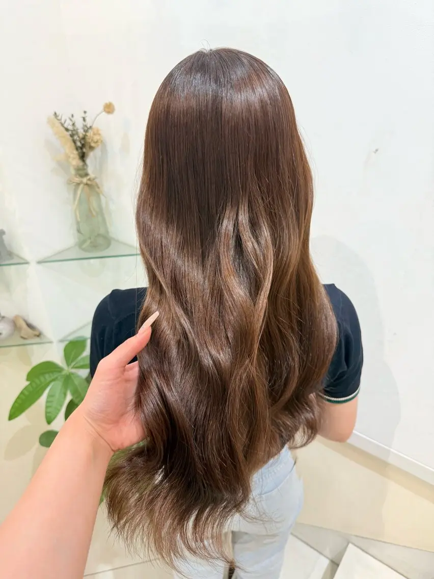 ロング ヘアカラー トリートメント ♡艶髪/顔周り♡ Konomiのヘアスタイル