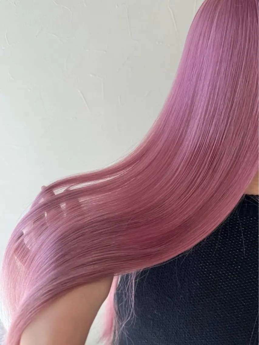 ˚₊‧꒰აケアブリーチ2回+カラー໒꒱ ‧₊˚の写真