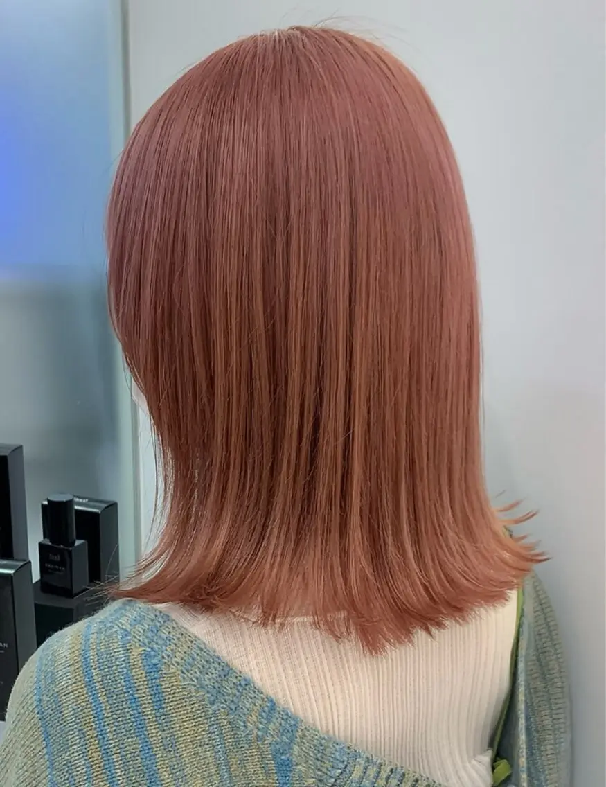 セミロング カラー ササノ/髪質改善⛓️ 艶カラー⛓️レイヤーのヘアスタイル