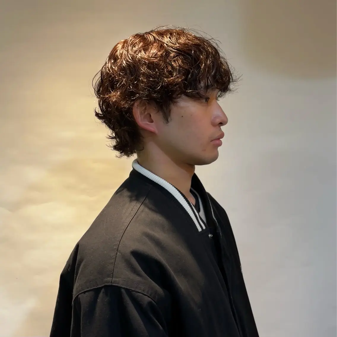 ショート パーマ 林 小桃のヘアスタイル