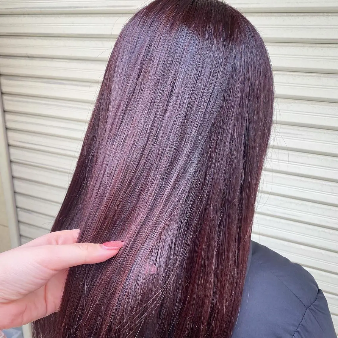 ロング カラー ブリーチ ブリーチなしカラー カット ヘアカラー トリートメント 枚方 tomee 🦋南部 しほ🦋のヘアスタイル