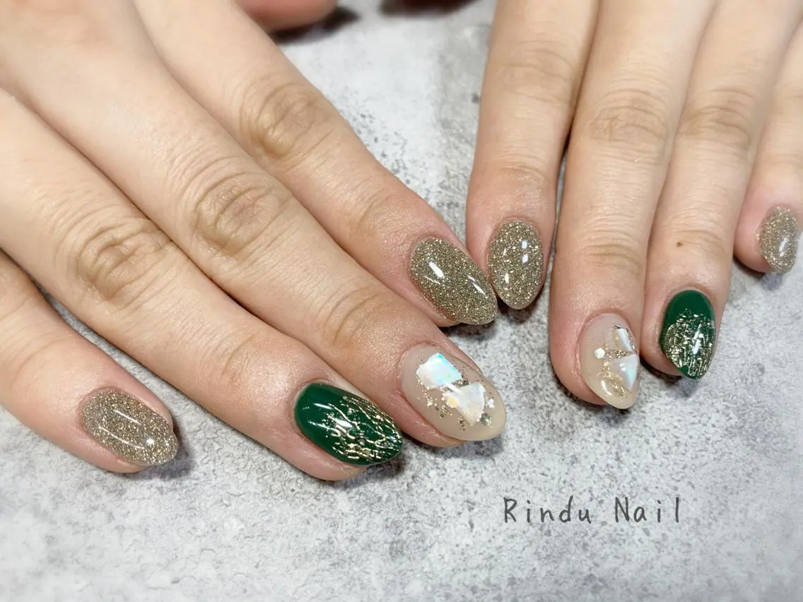 ネイル ニュアンスネイル Rindu Nail 名駅miniのネイルデザイン