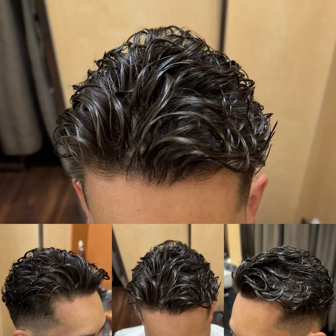 ミディアム 阿賀 佑季のヘアスタイル