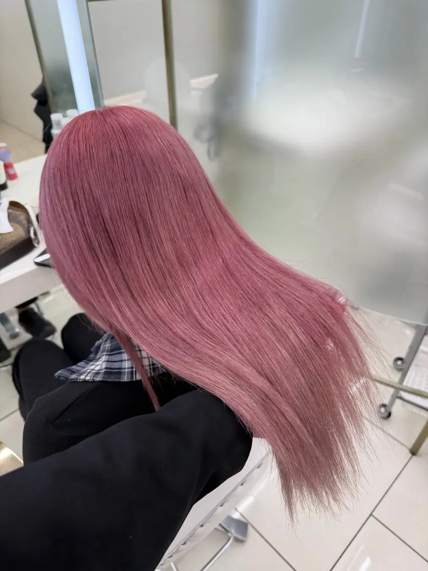 【9/13急募🤍¥0】ブロンド・明るめハイトーン✨ケアブリーチリタッチ＋プレミアムケアカラー🫧の写真