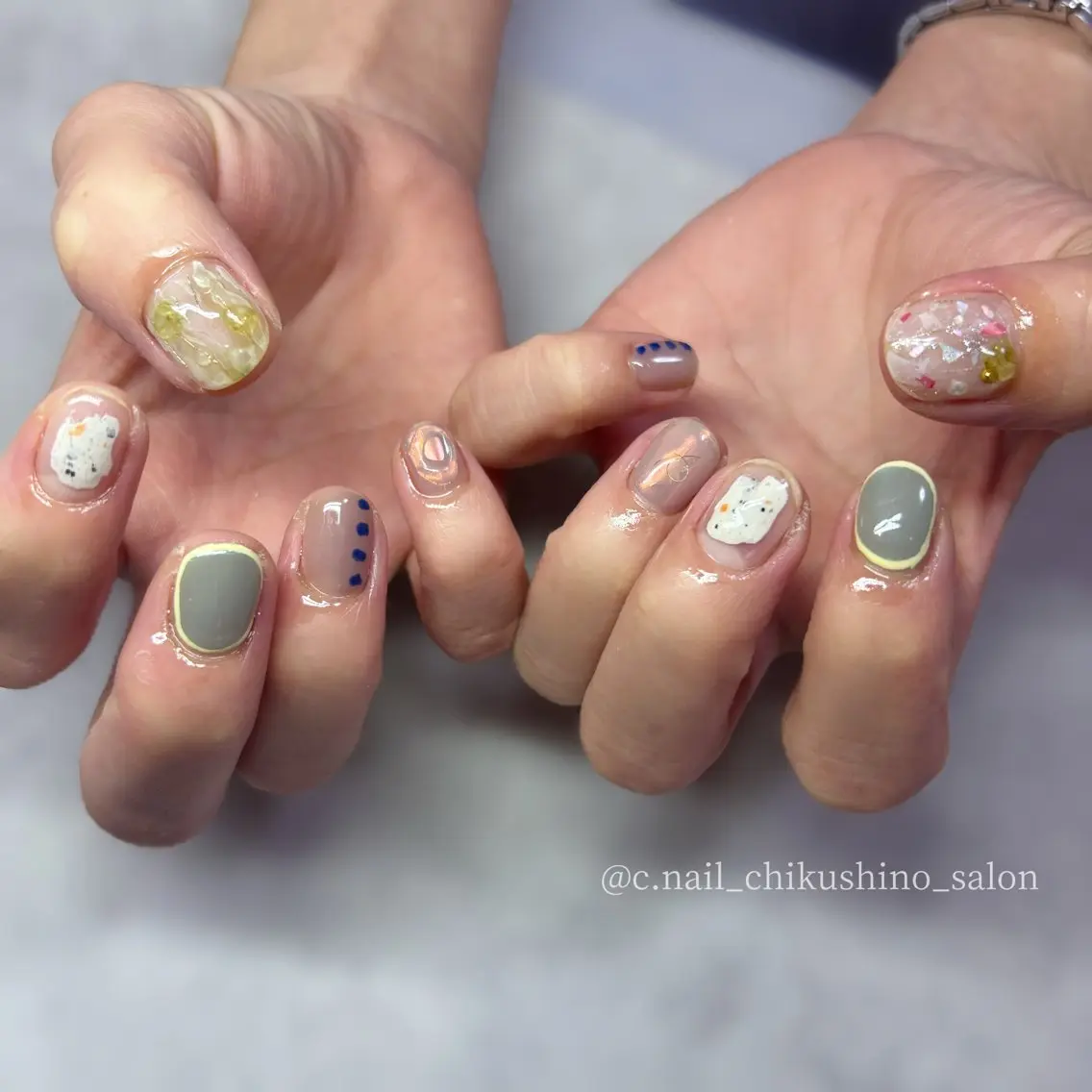 ネイル ハンドネイル C.Nail &Eyeのネイルデザイン