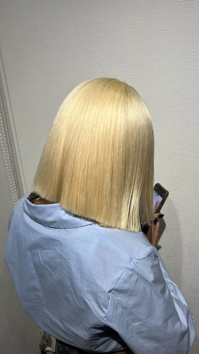 ショート カラー ヘアカラー トリートメント ヘアセット 🇰🇷韓国ヘア TAKUMI🐯💎のヘアスタイル
