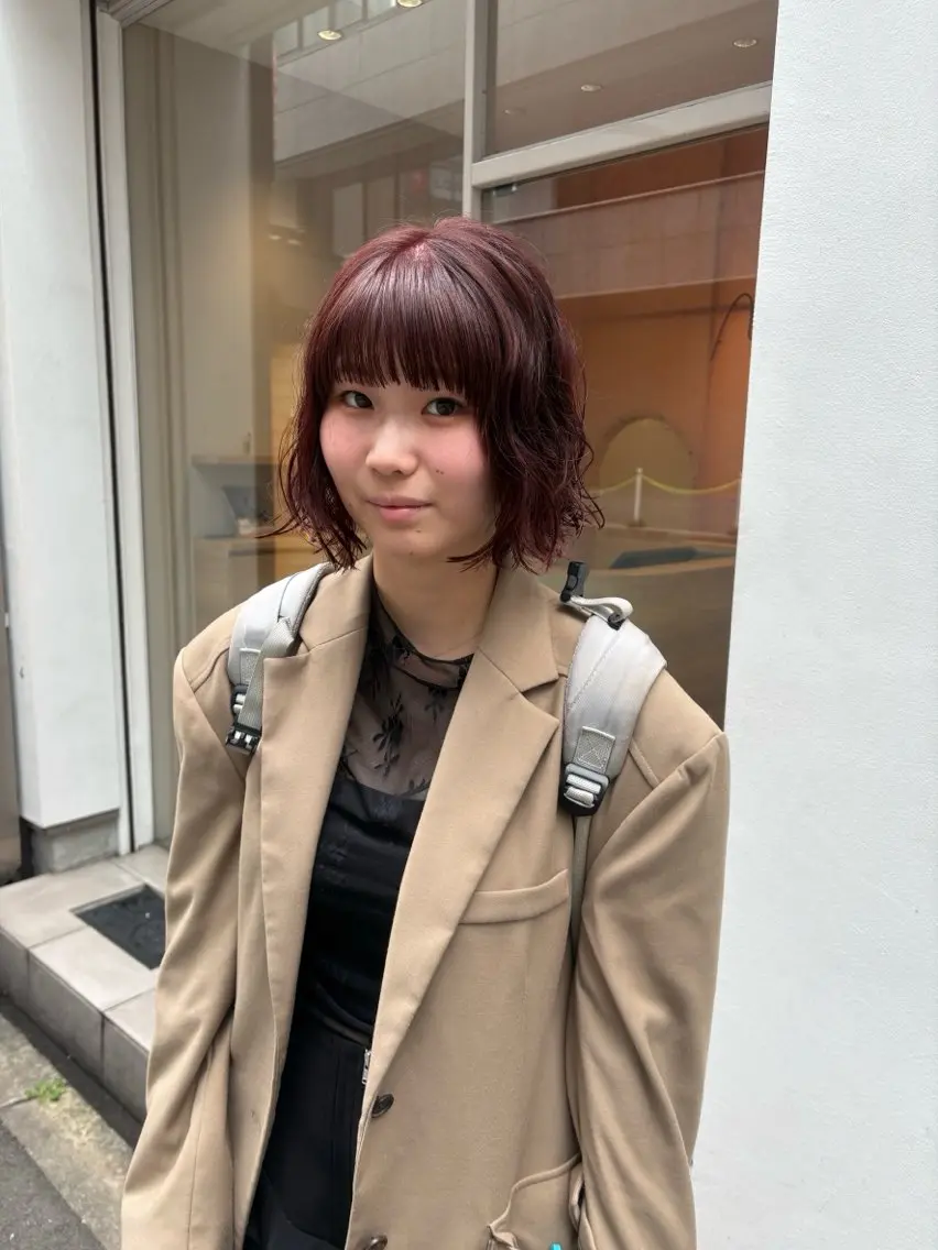 【bob cut + one colorモデル募集🌼*・】※詳細をご覧くださいの写真