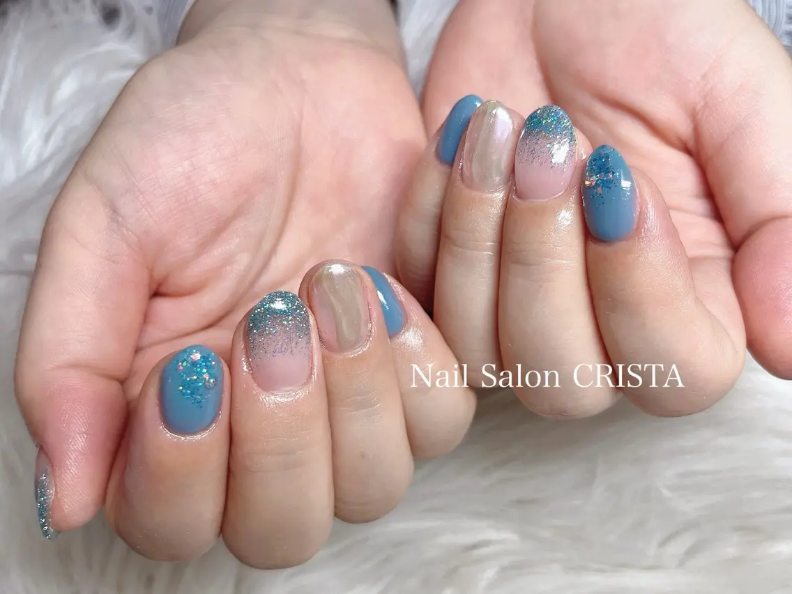 ネイル ハンドネイル CRISTA💠 ヒナタのネイルデザイン