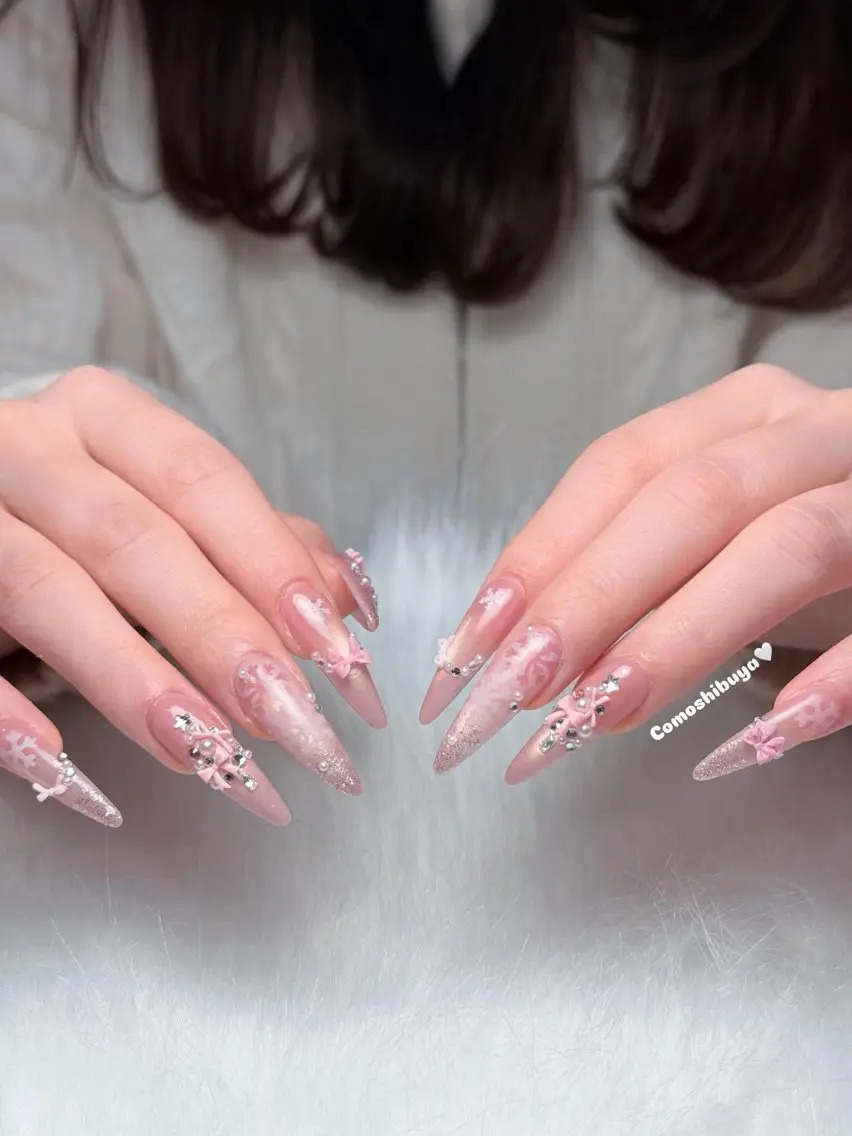 ネイル 韓国ネイル シンプルネイル ワンホンネイル ハンドネイル CoMo Nailのネイルデザイン