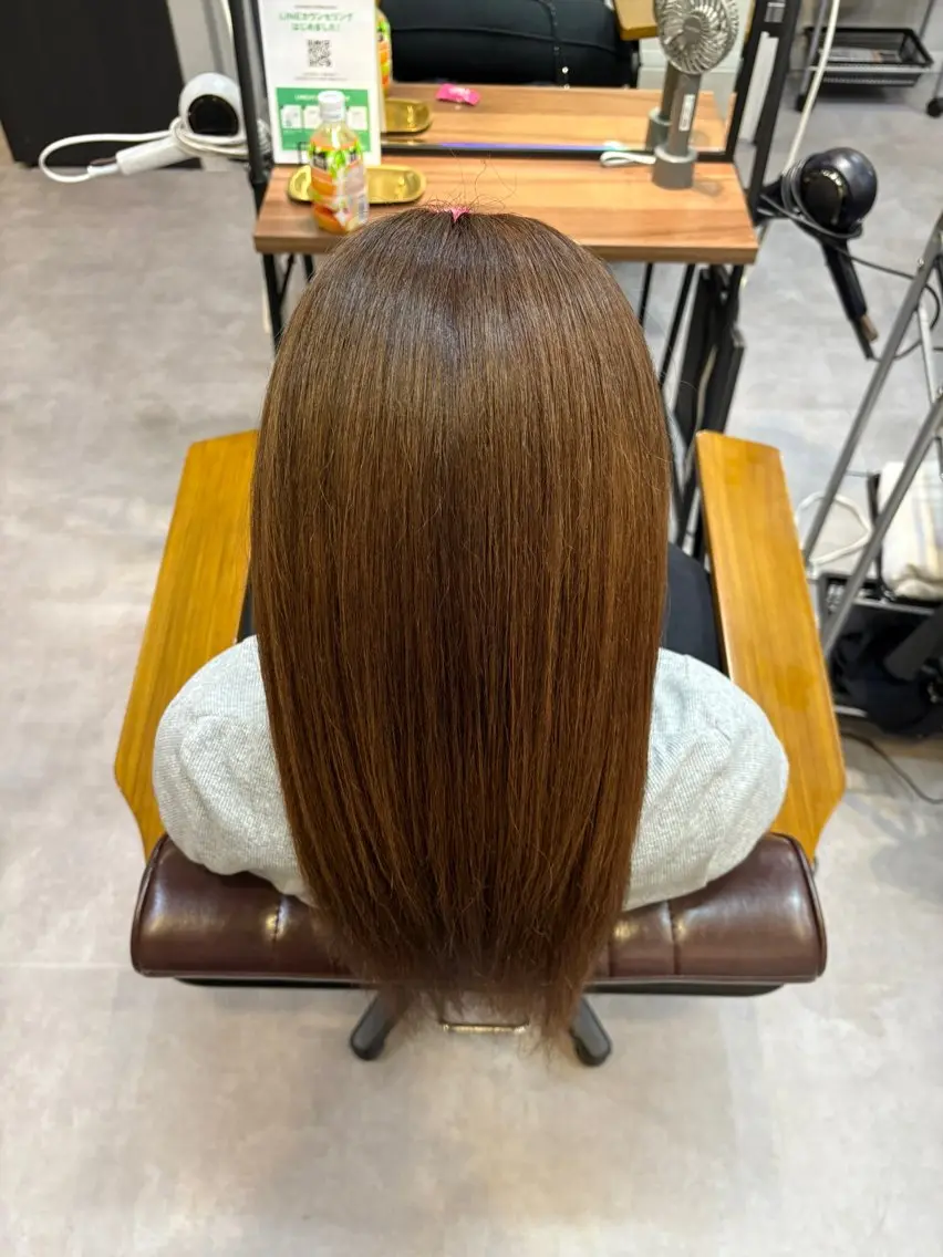 カラー 常陰 佑菜のヘアスタイル