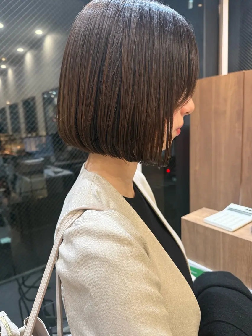 【人気No.1🌟】カット(ボブ・レイヤーなど)お客様の骨格に合わせての写真