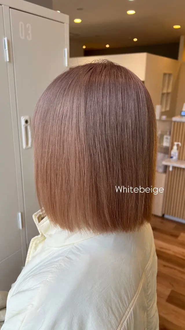 ミディアム カラー カット ヘアカラー トリートメント momoka🩶 艶カラー𓈒𓏸のヘアスタイル