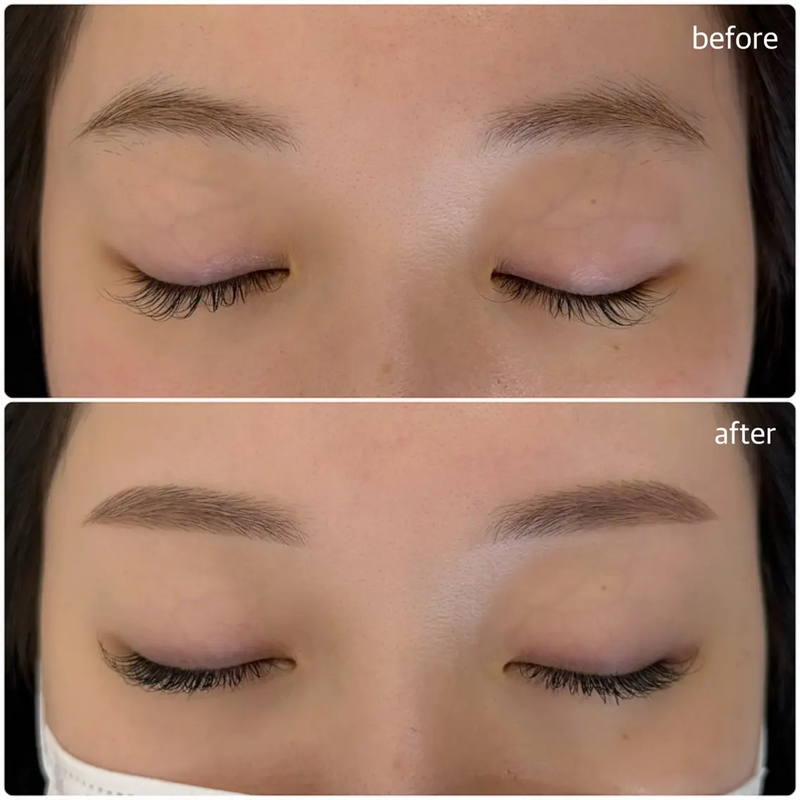 アイブロウ ワックス脱毛 眉カット .i salon🤍 m i k iのマツエク・マツパデザイン
