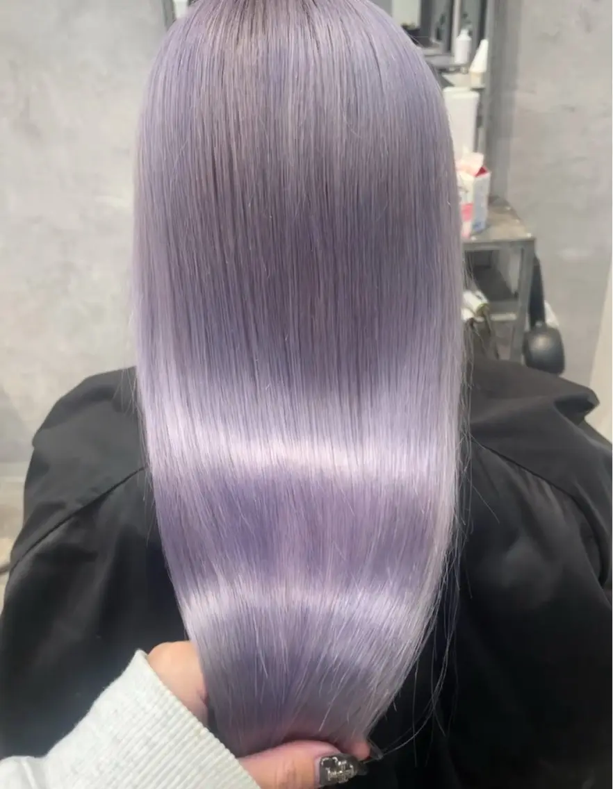 ロング ヘアカラー mimiiy fukaのヘアスタイル
