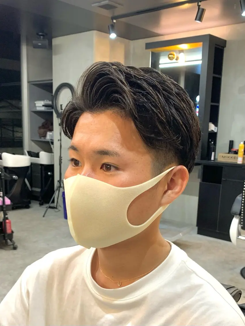 ショート メンズ ビジネス メンズカット 大畑公平のヘアスタイル