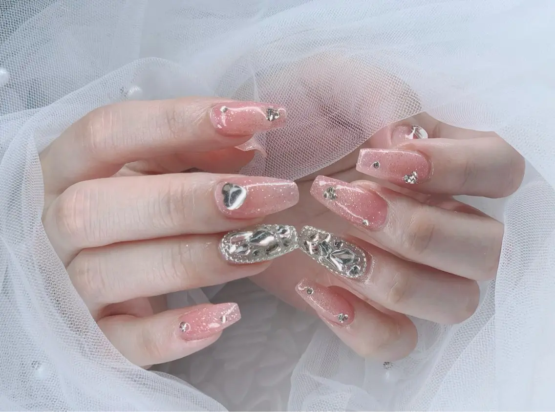 ネイル ジェルネイル 韓国ネイル ニュアンスネイル パラジェル ワンホンネイル Kaori Nailのネイルデザイン