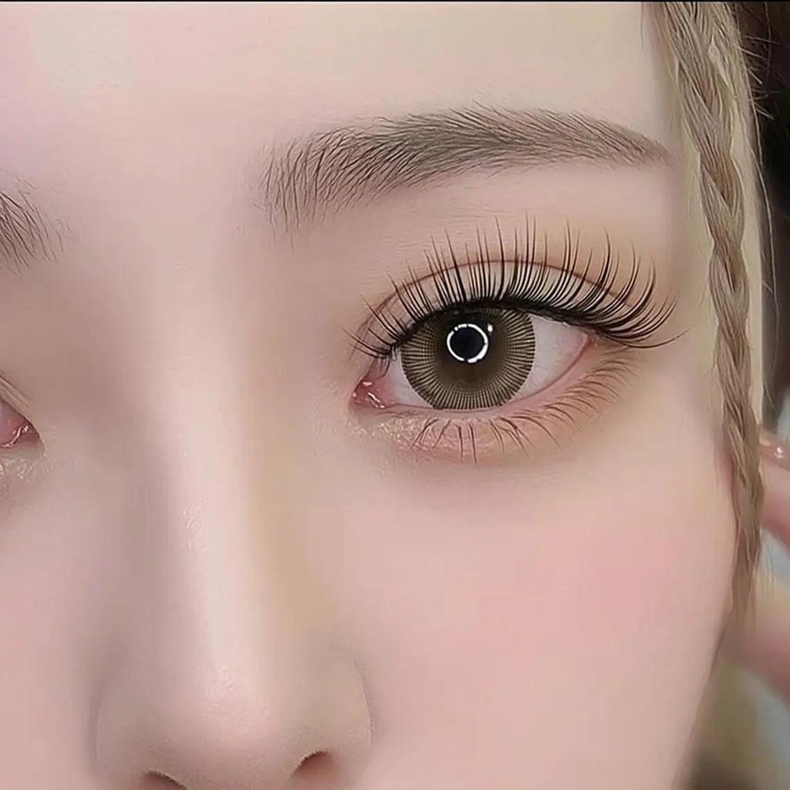 マツエク・マツパ 束感まつ毛 韓国風マツエク パリジェンヌラッシュリフト まつげパーマ マツパ PLATINUM DOLL arisaのマツエク・マツパデザイン