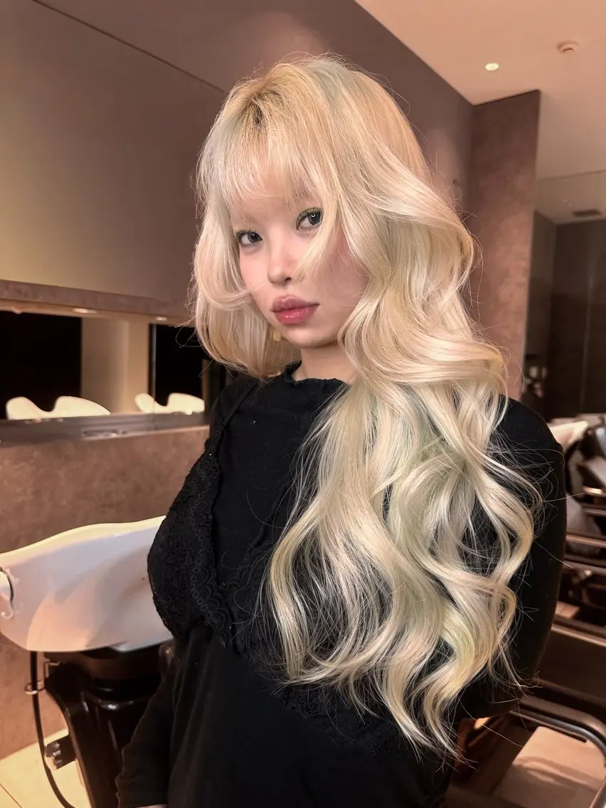 ロング レイヤーカット レイヤーカット特化/ 🌛Mizukiのヘアスタイル
