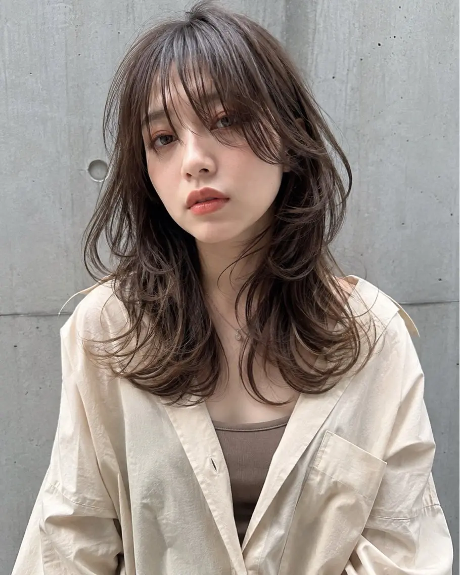 ミディアム ヘアアレンジ 🌕トレンドスタイル /レイヤー/松本🌕のヘアスタイル