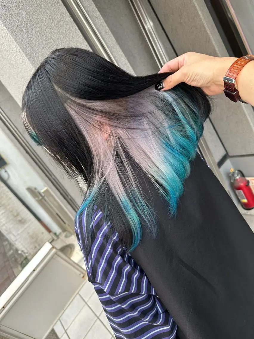 カラー 町田ブリーチデザイン 🌈MANATOのヘアスタイル