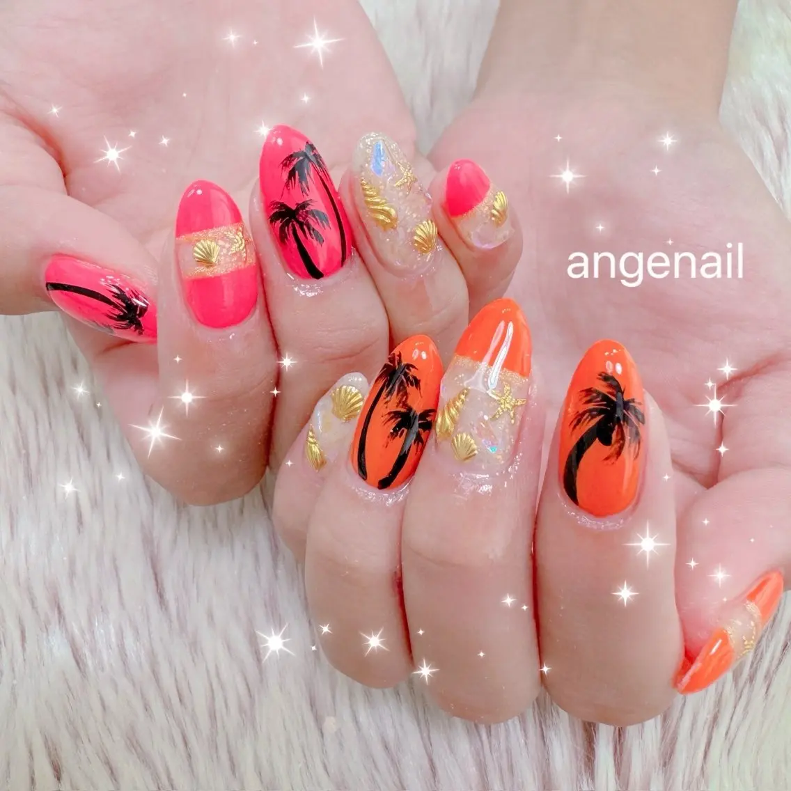ネイル ハンドネイル オーナーネイリスト MAKIのネイルデザイン