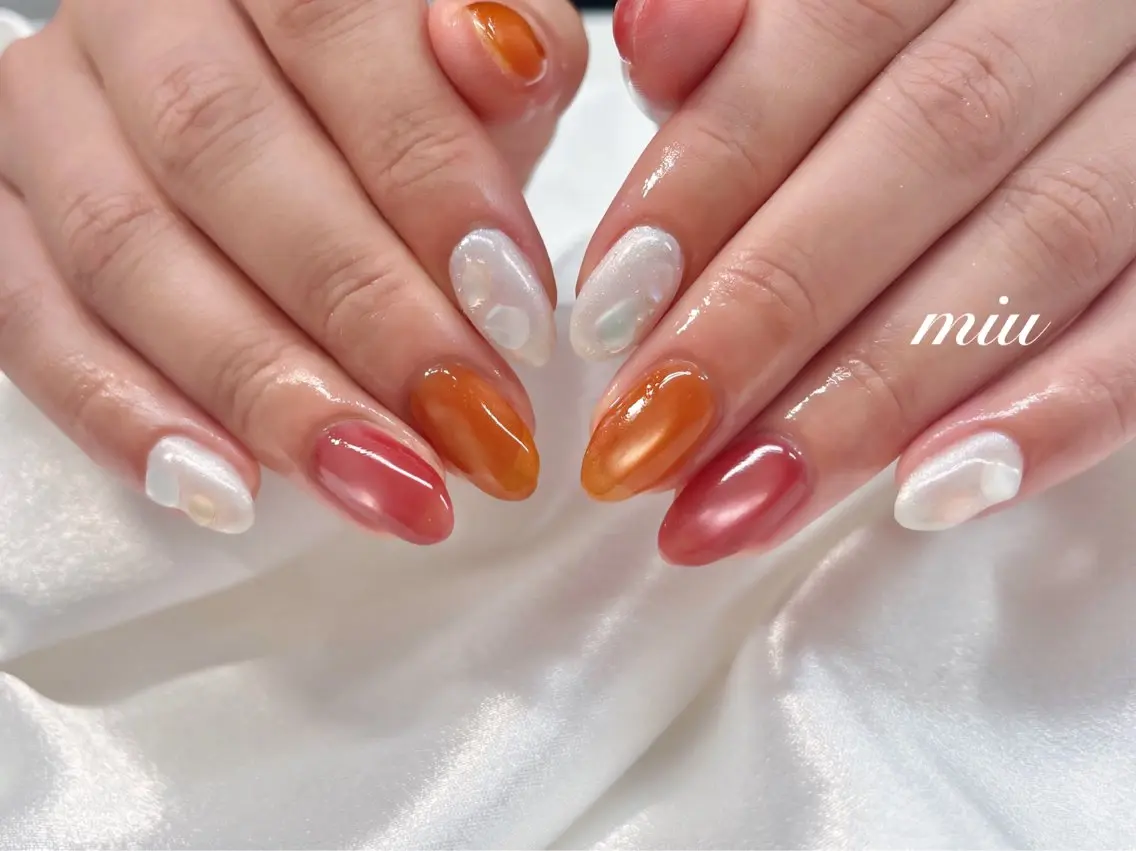 ネイル ハンドネイル miu nail 🐾mihoのネイルデザイン