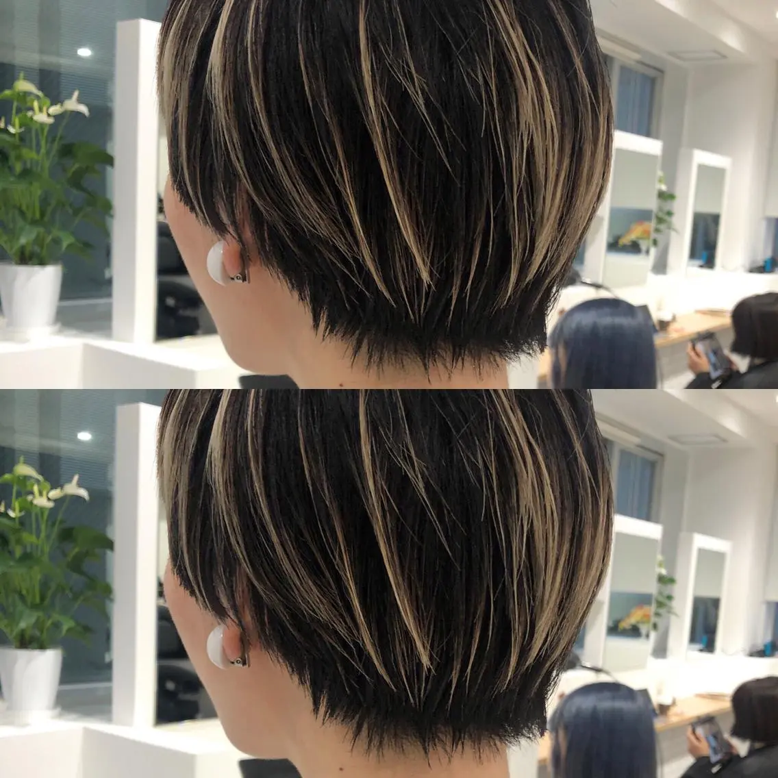 ショート カラー ショートヘア カット ヘアカラー JILBLAN京都 ショート/ハイライトのヘアスタイル