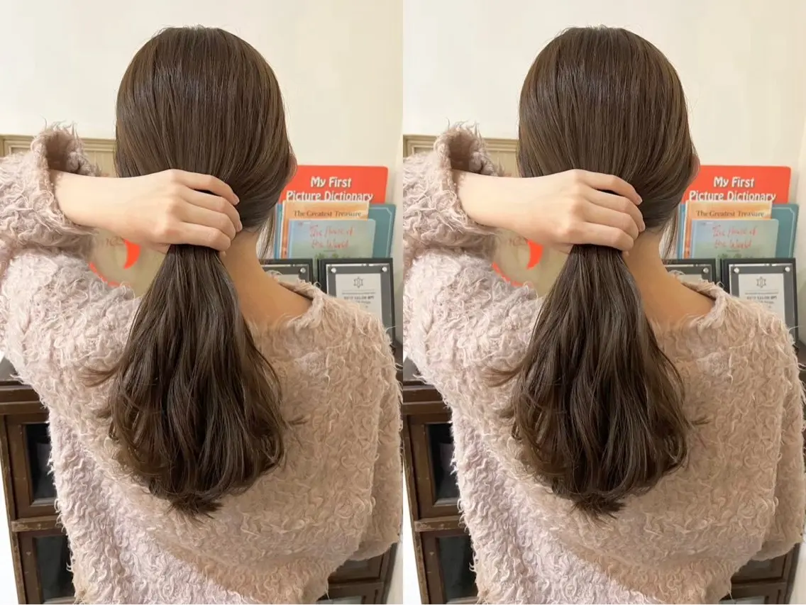 ロング カラー 植野 さくらのヘアスタイル