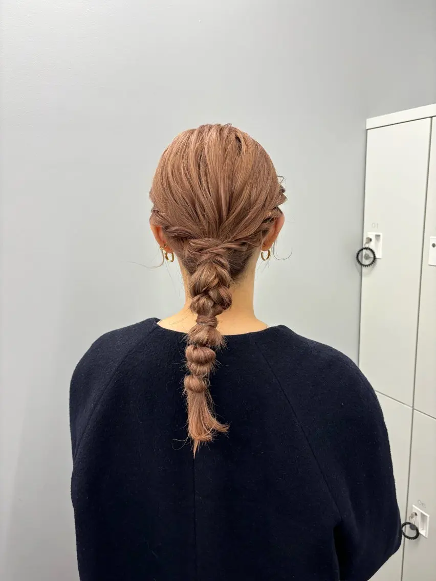 ヘアアレンジ ヘアセット ROCCOeast りんな/ハイトーン♡のヘアスタイル