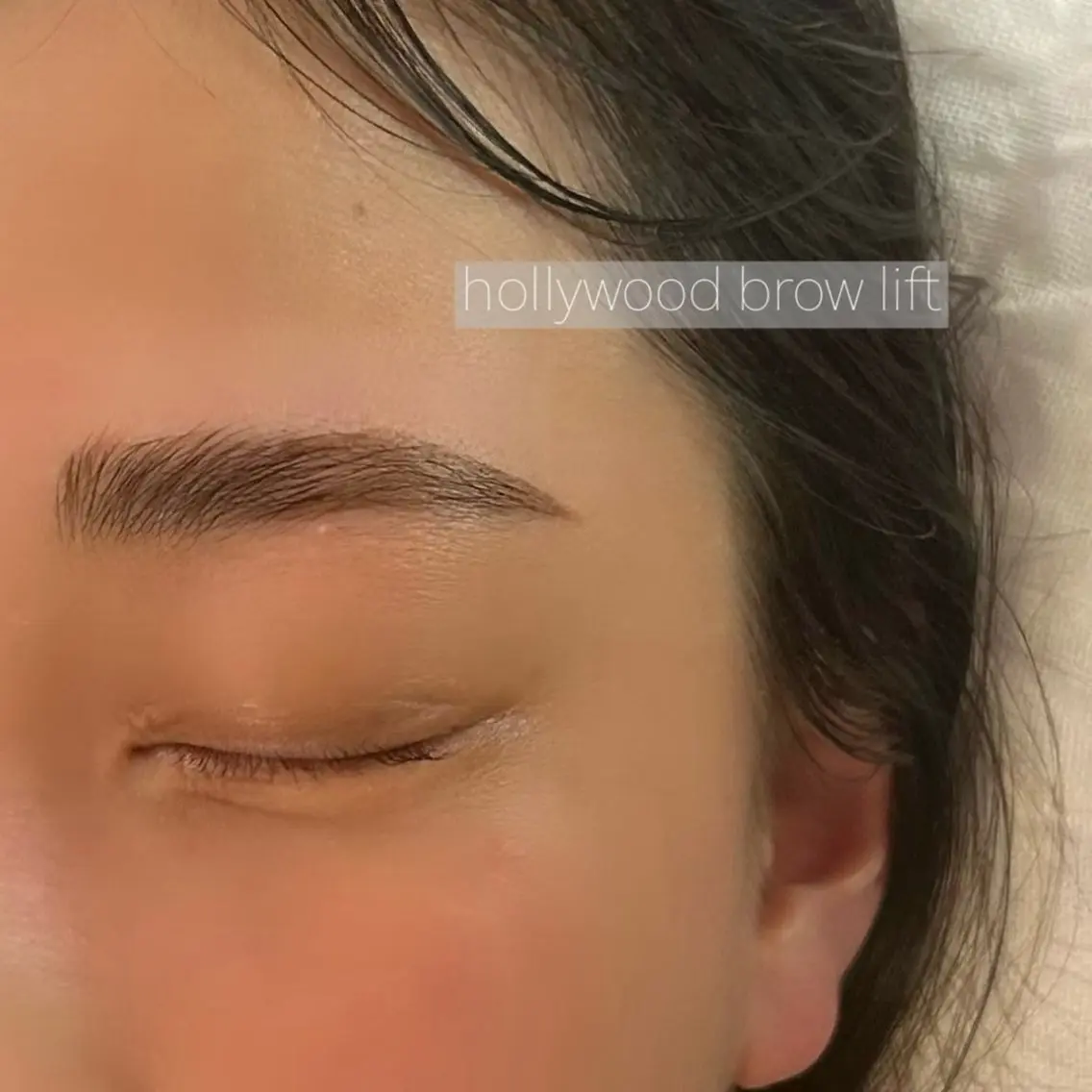 アイブロウ ハリウッドブロウリフト 吉祥寺kasumi 🌛eye/browのマツエク・マツパデザイン