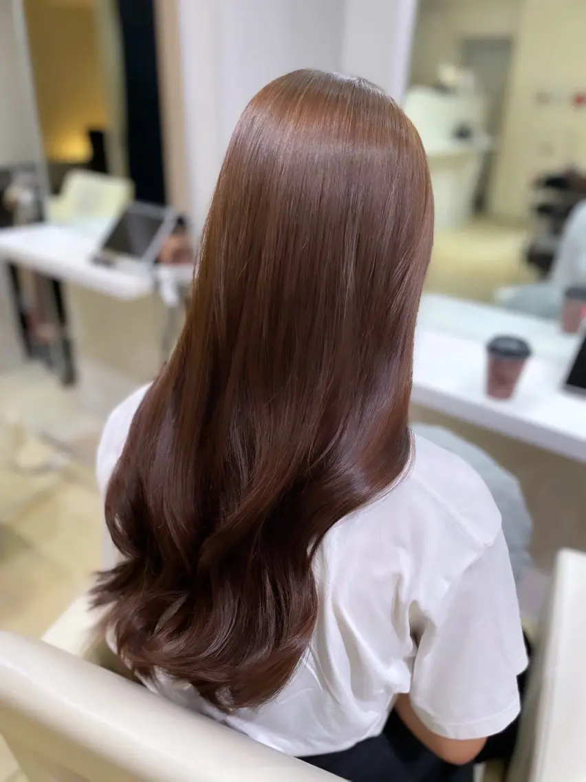 カラー カット ヘアカラー トリートメント 大人ガーリーベージュ カラー/新宿/ふたばのヘアスタイル