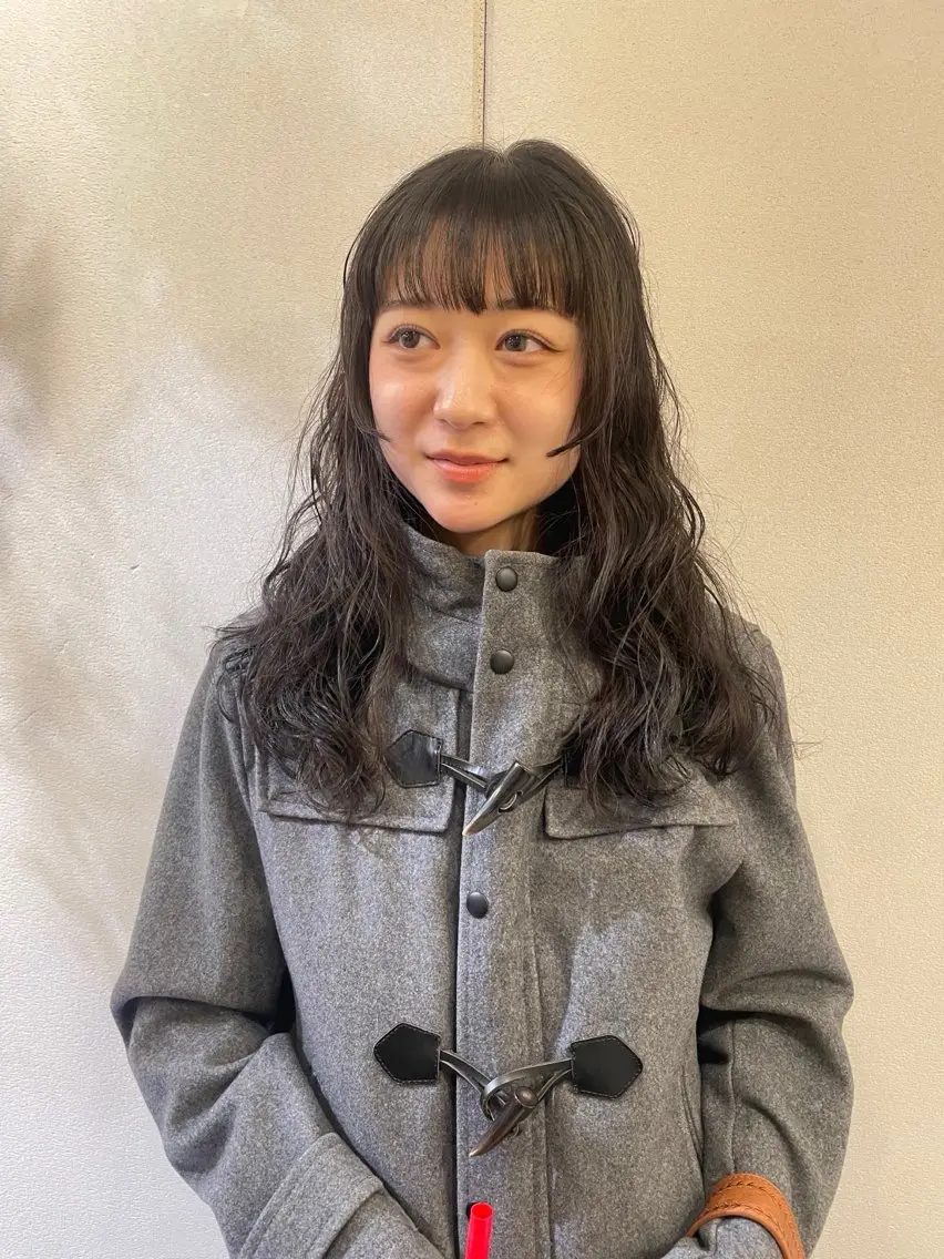 パーマ カット パーマ トリートメント 狩野 羅夢のヘアスタイル