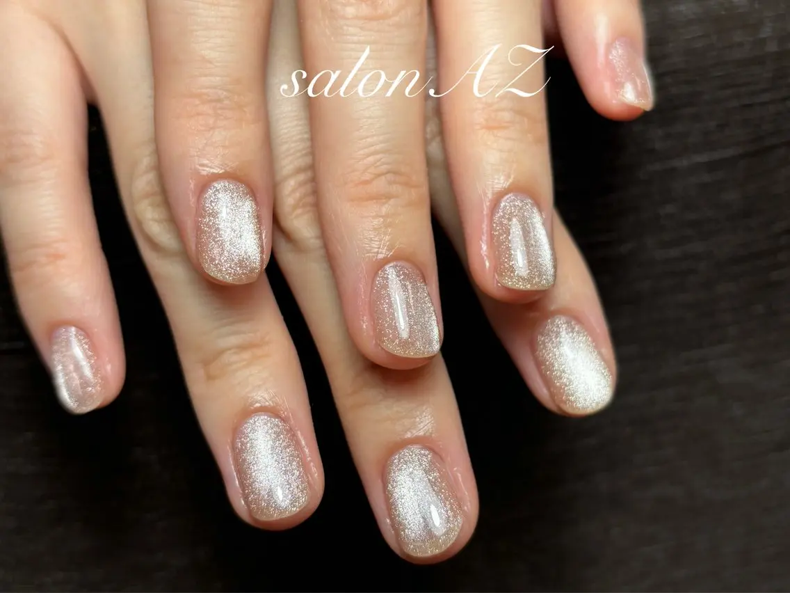 ネイル アートネイル 長さ出し フットネイル フレンチネイル ジェルネイル salon AZ NANAのネイルデザイン