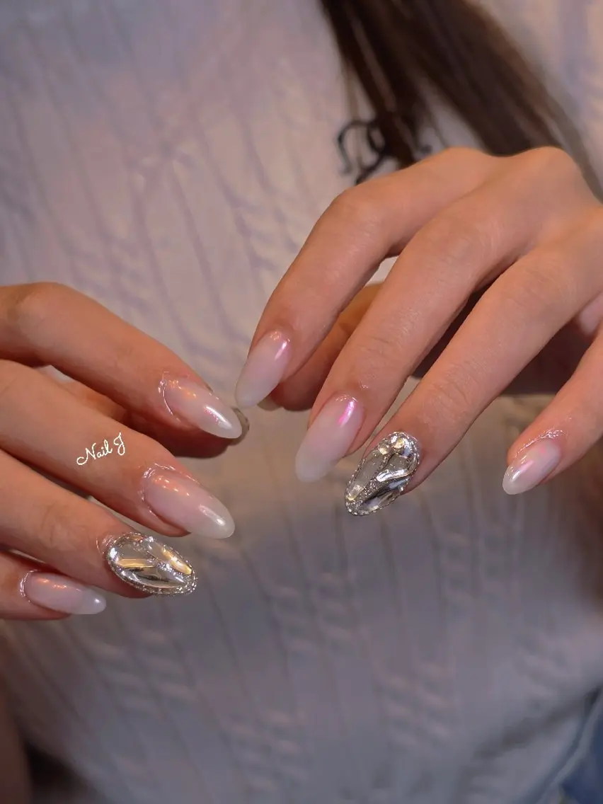ネイル 韓国ネイル 夏ネイル ハンドネイル Nail Jのネイルデザイン
