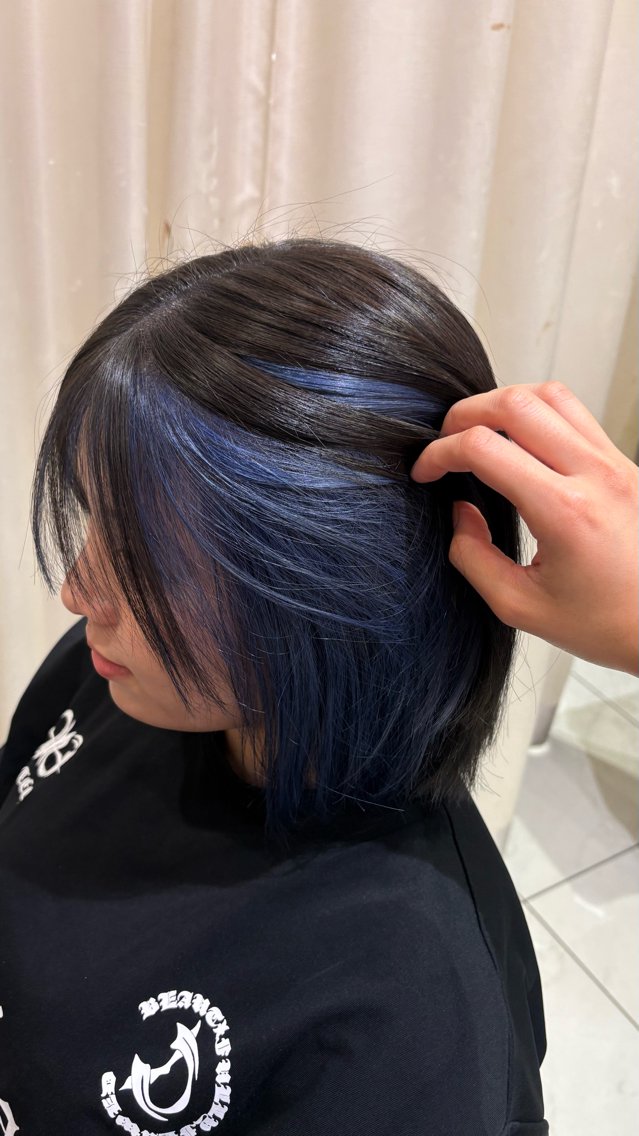 カラー デザインカラー ash 成増店 みやのりなのヘアスタイル