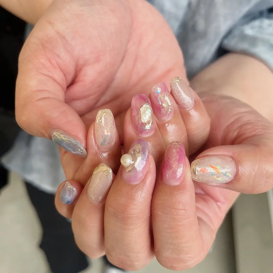 ネイル 地爪育成💅 kanaoanailのネイルデザイン