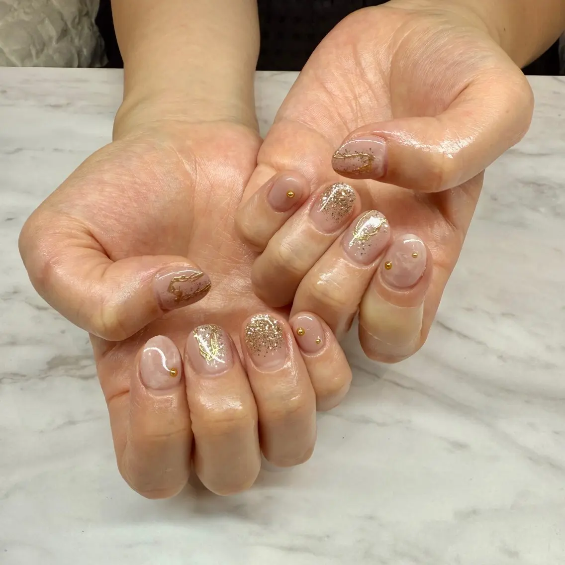 ネイル プティットシュシュ れいなのネイルデザイン