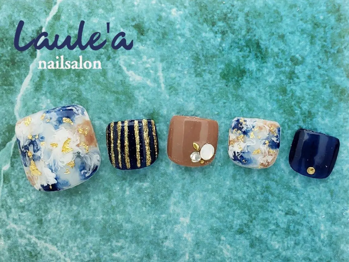 ネイル フットネイル Laule’a 昭島店のネイルデザイン
