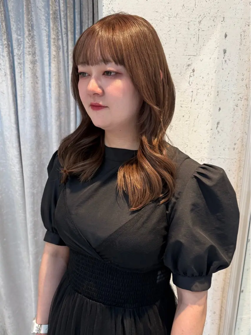 ロング カラー カット ヘアカラー トリートメント mai / linoah˚✧のヘアスタイル