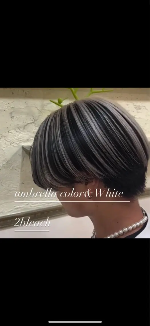 カラー 西村 遼馬のヘアスタイル