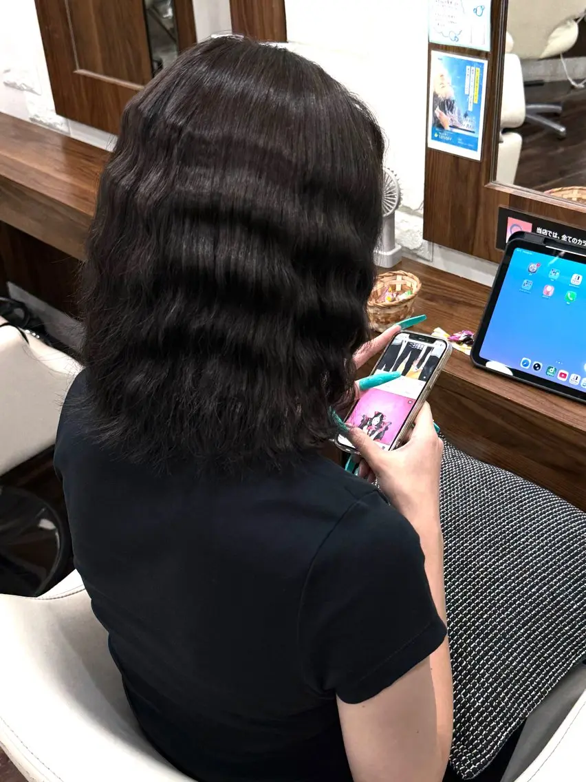 ミディアム カラー ヘアカラー モデル募集中🎀／ 宮川桃歌のヘアスタイル