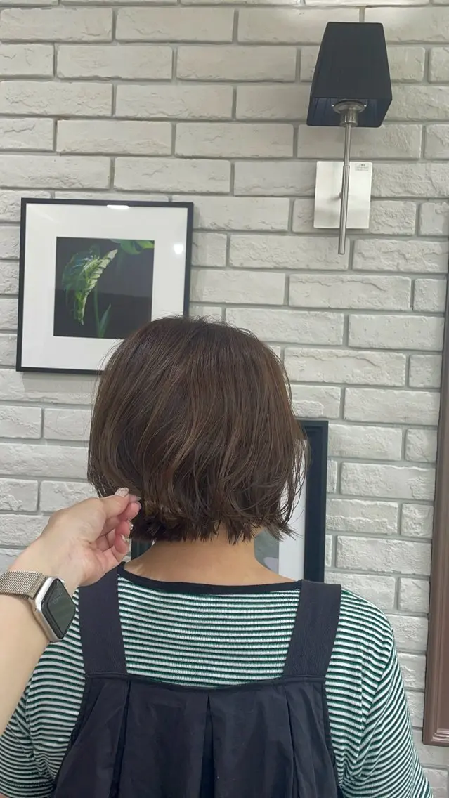 ショート カット トリートメント yu kiのヘアスタイル