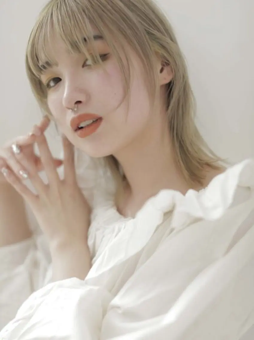 🥣カット＋ダブルカラー(ケアブリーチ)＋髪質改善トリートメント🥣の写真
