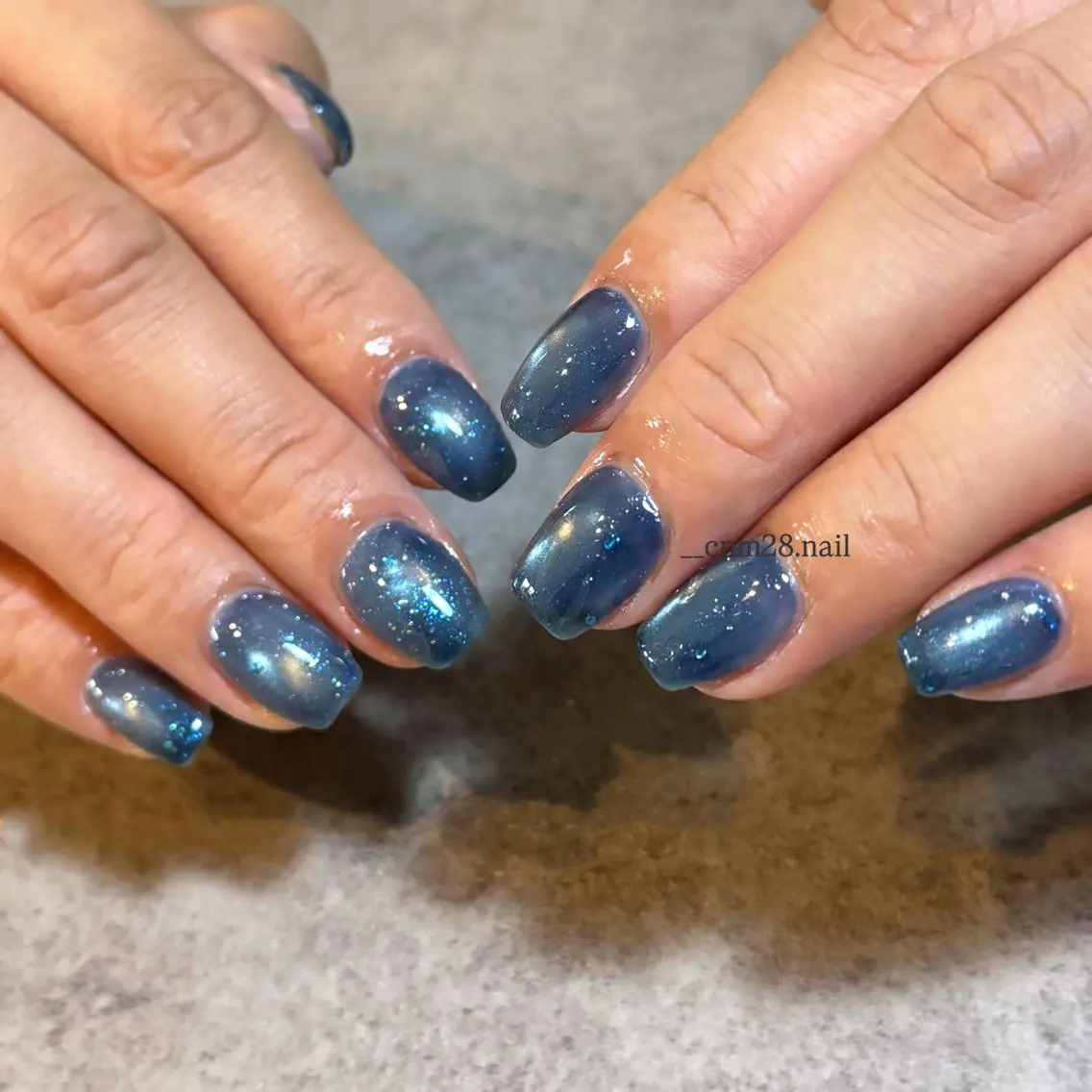 【初回限定】オフあり✨パラジェル使用💅マグネットorフラッシュネイルの写真