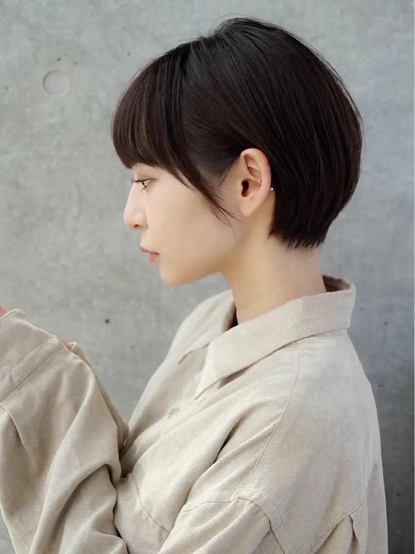ショート ショートボブ ボブ ショートヘア 小顔カット 顔周りだけで垢抜ける /レイヤー/小池 祐のヘアスタイル