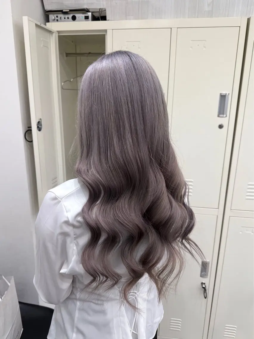 ロング カラー ヘアカラー 透明感艶カラー/ Hao 🎀のヘアスタイル
