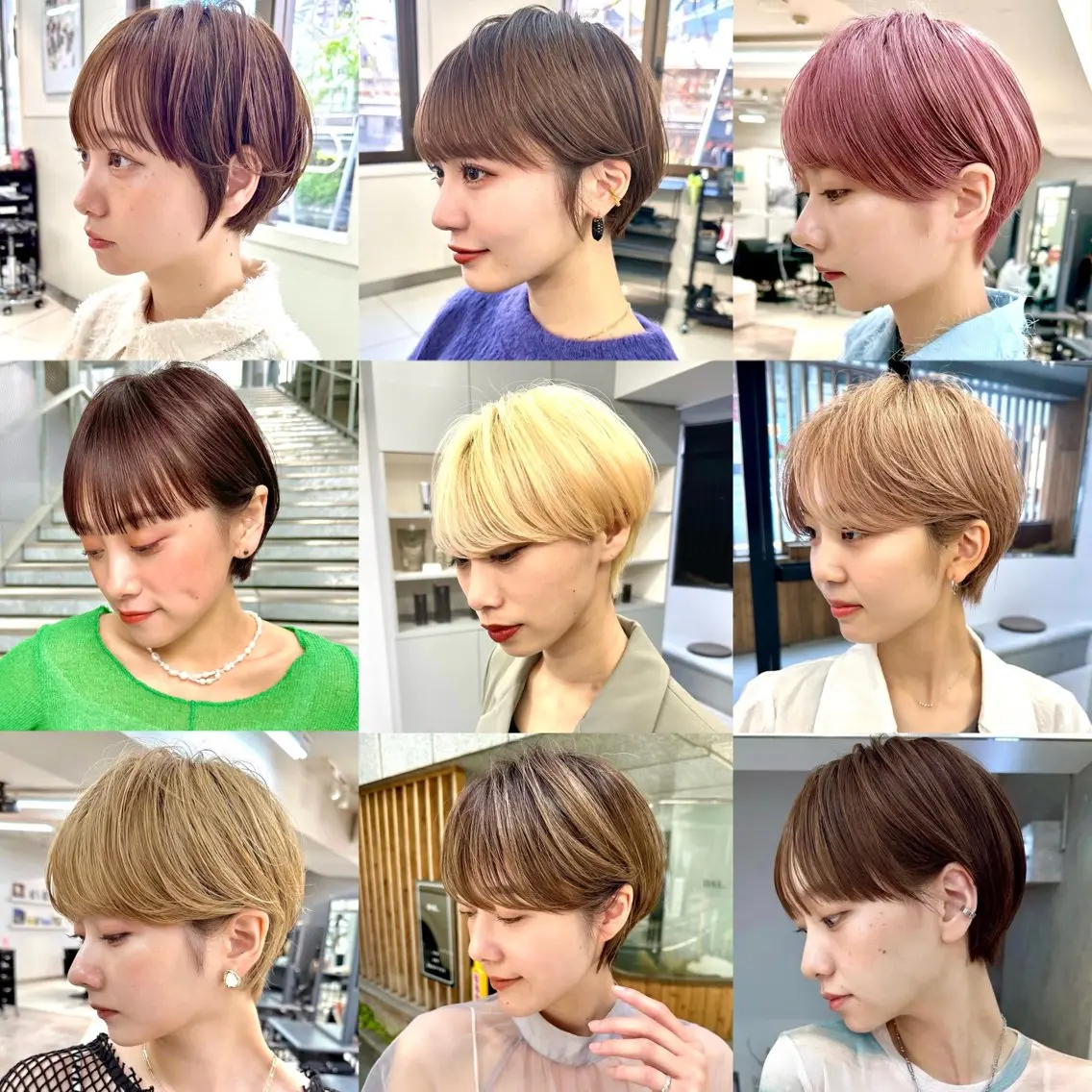 ショート カット 骨格診断で絶対可愛い ✨丸みショート✨凌弥のヘアスタイル
