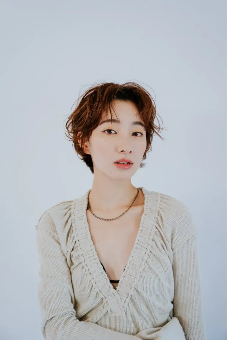 ショート カラー カット ヘアカラー トリートメント STYLE 茅ヶ崎店のヘアスタイル